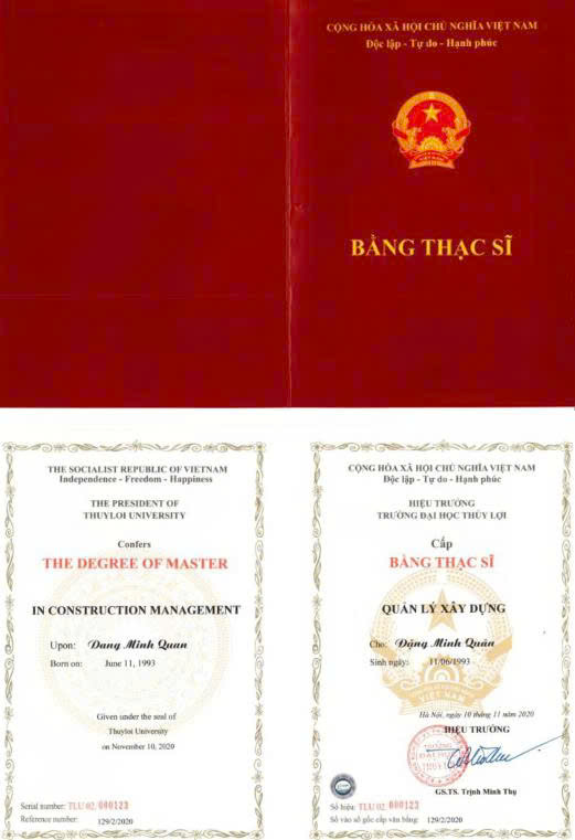 Bằng cấp - Tư vấn Kiểm định Econs