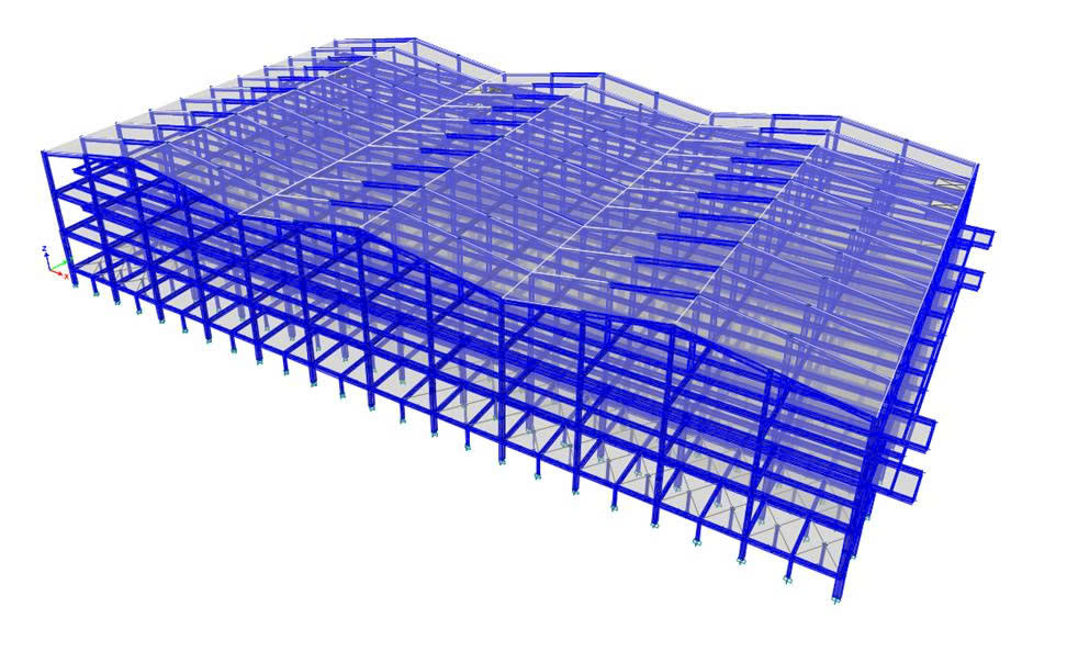 Lập mô hình tính toán kết cấu