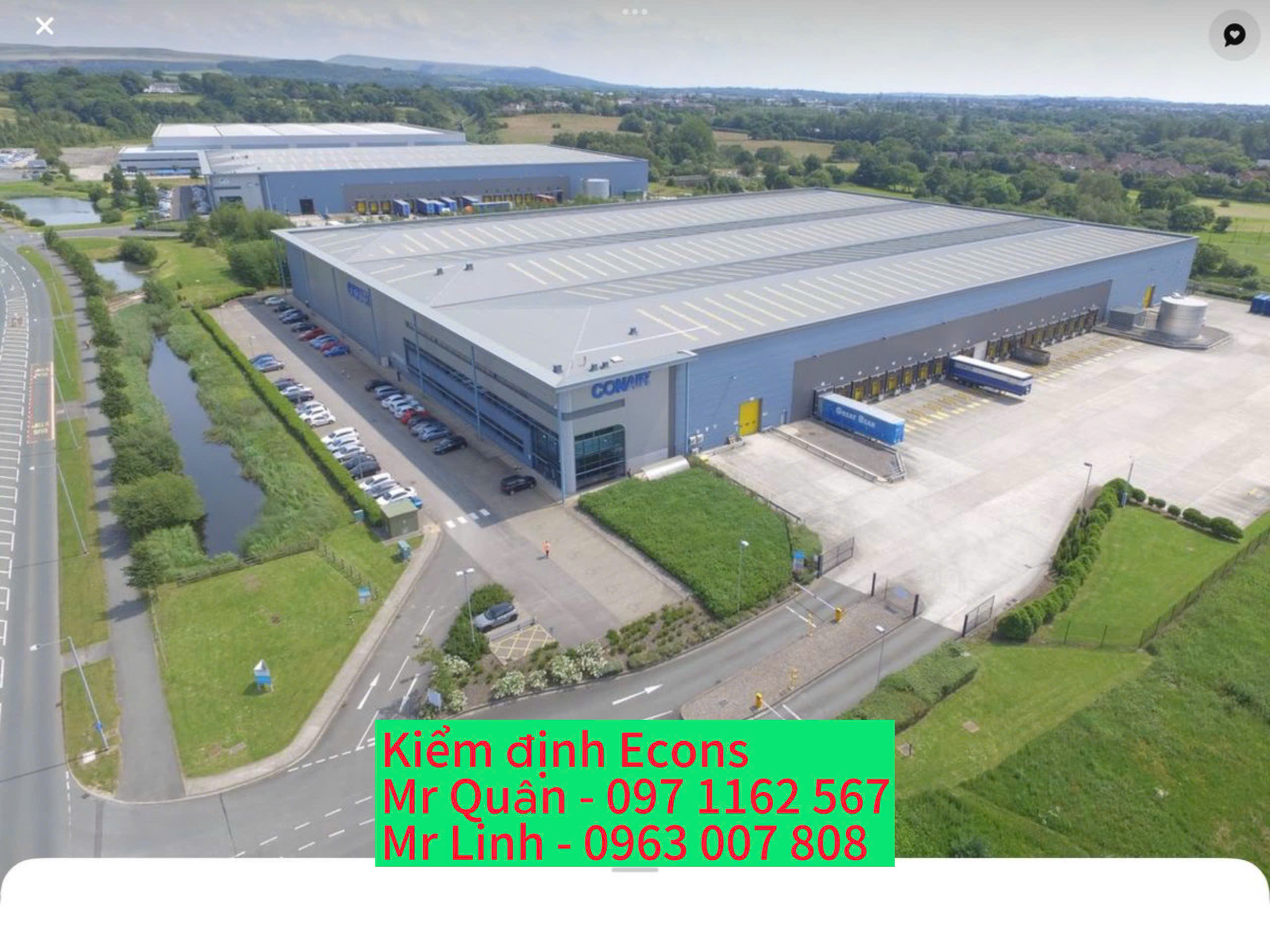 Kiểm định nhà máy sản xuất - KCN Đức Hòa