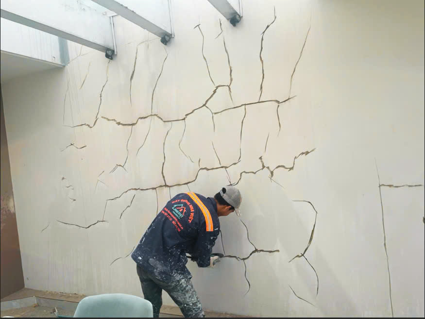 Tác hại khi không xử lý nứt tường kịp thời