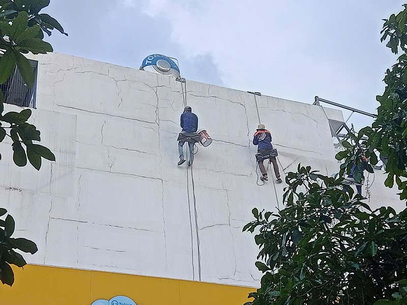 Đơn vị thi công xử lý nứt tường nhà xưởng chuyên nghiệp